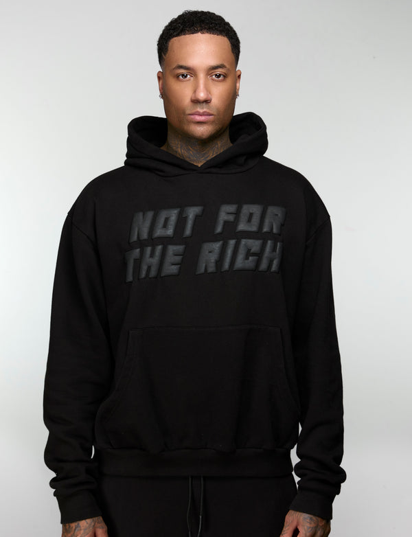 BASIC PUFF LOGO HOODIE