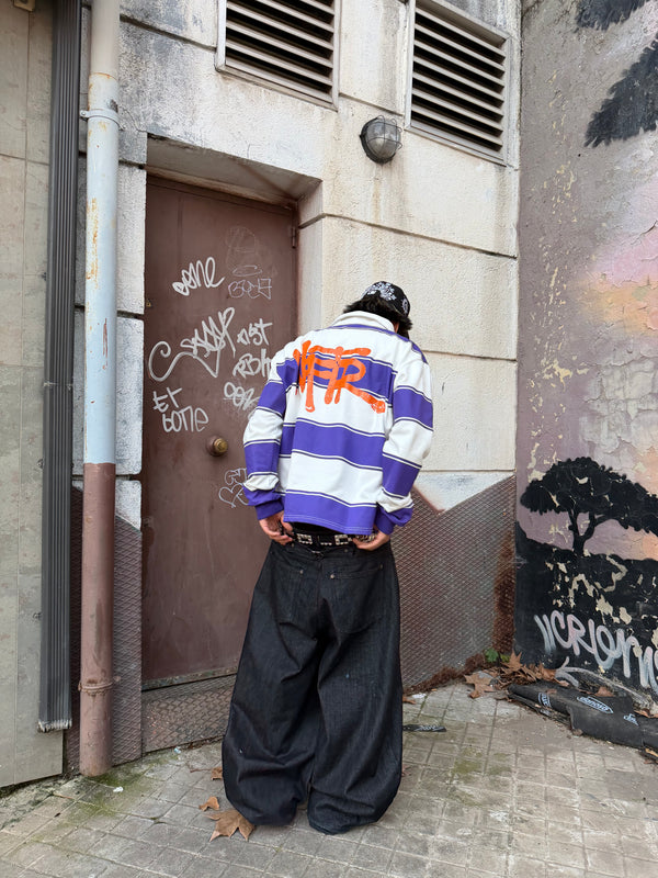 NFTR Polo Sweater Purple