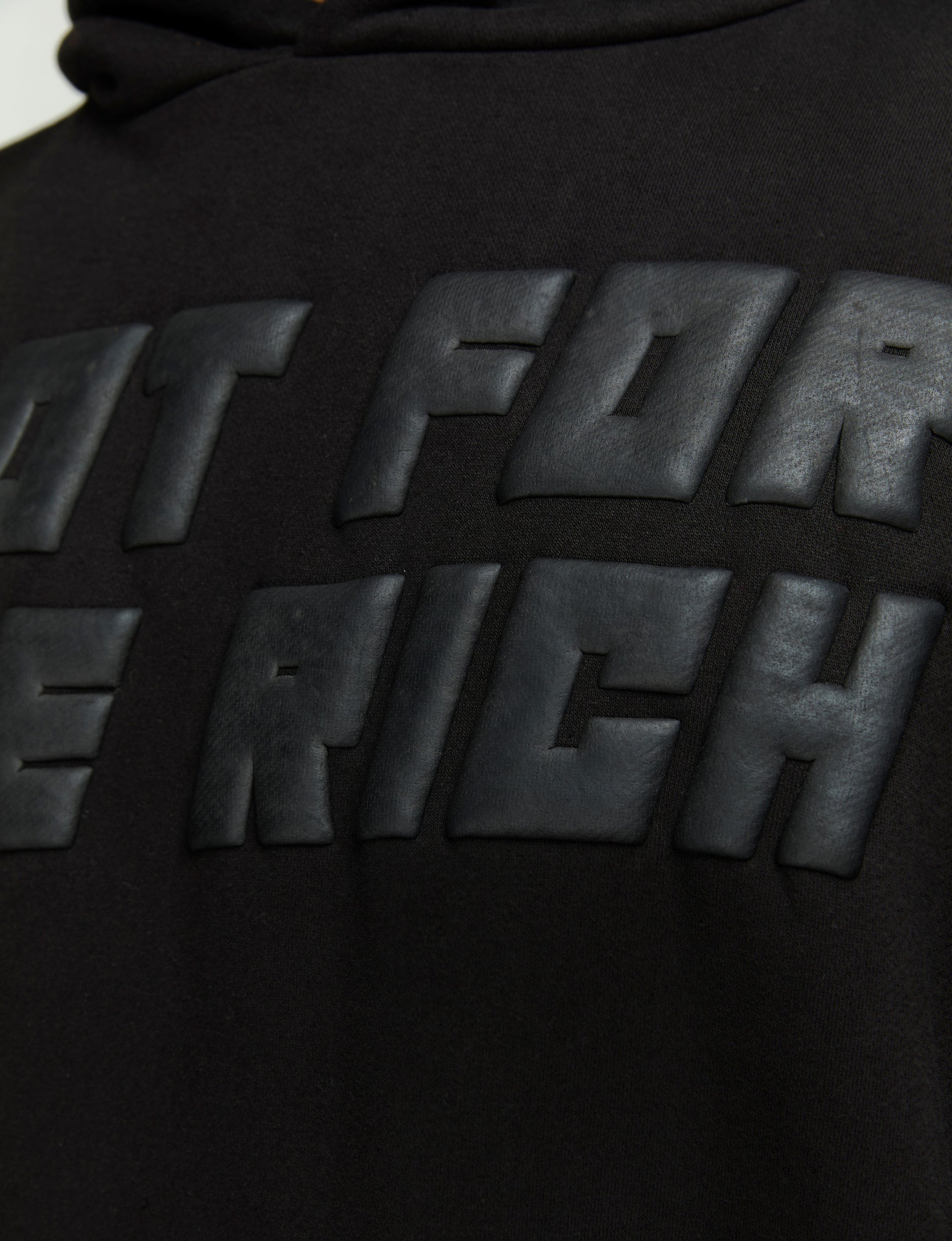 BASIC PUFF LOGO HOODIE