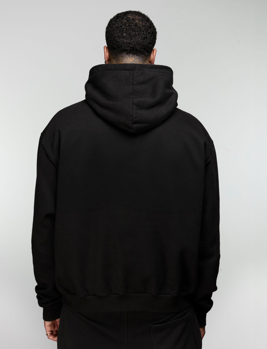 BASIC PUFF LOGO HOODIE