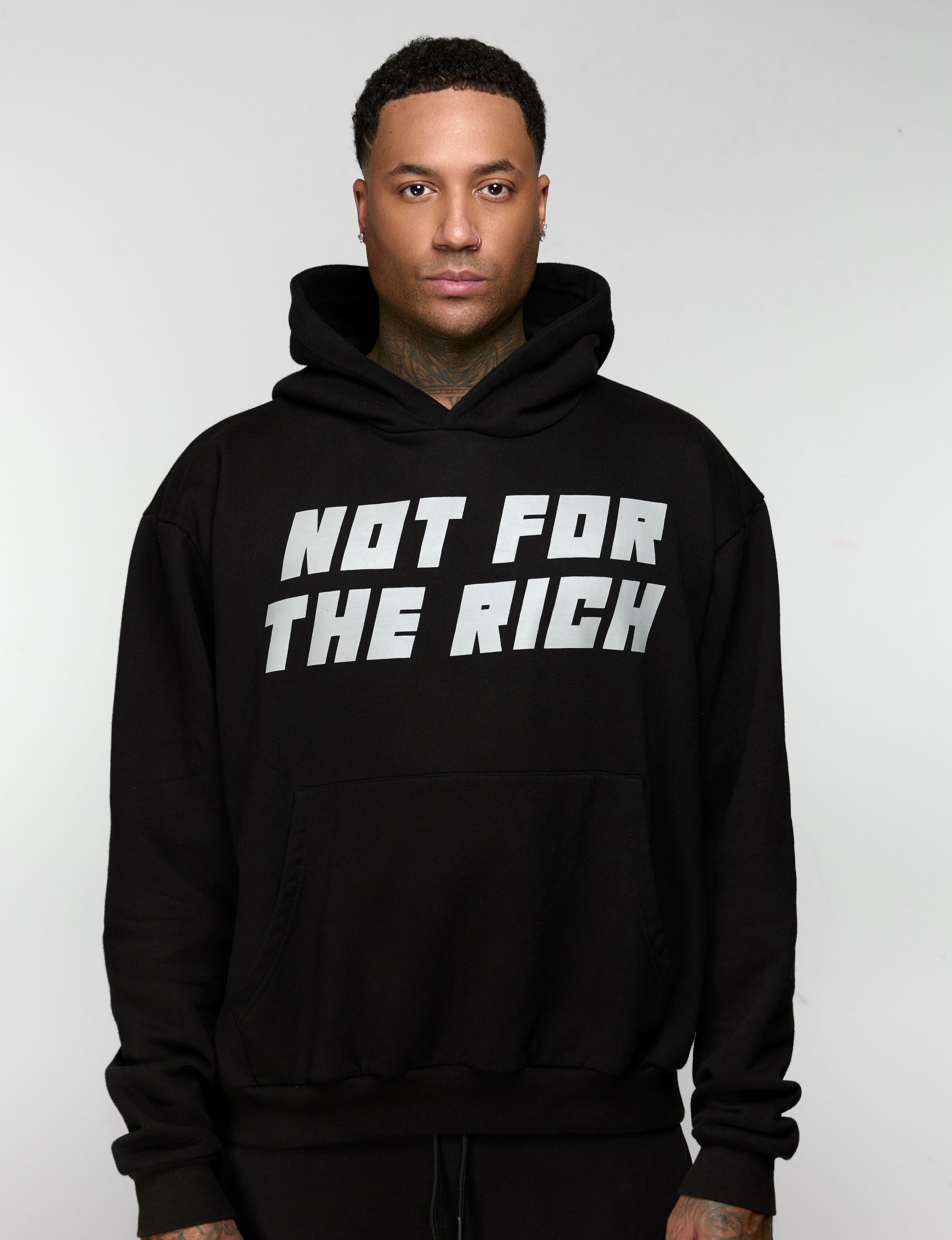 BASIC LARGE LOGO HOODIE