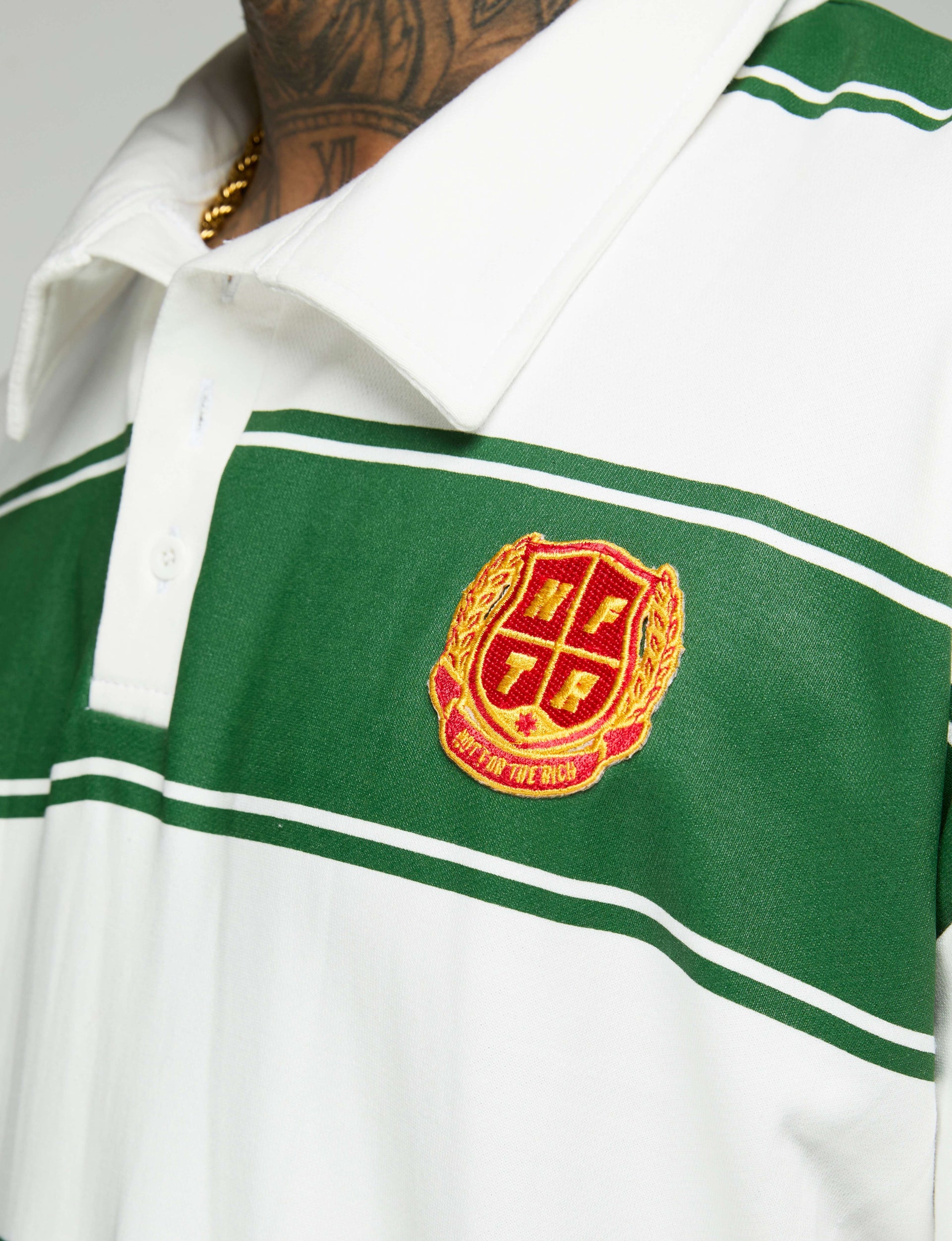 NFTR Polo Sweater Green