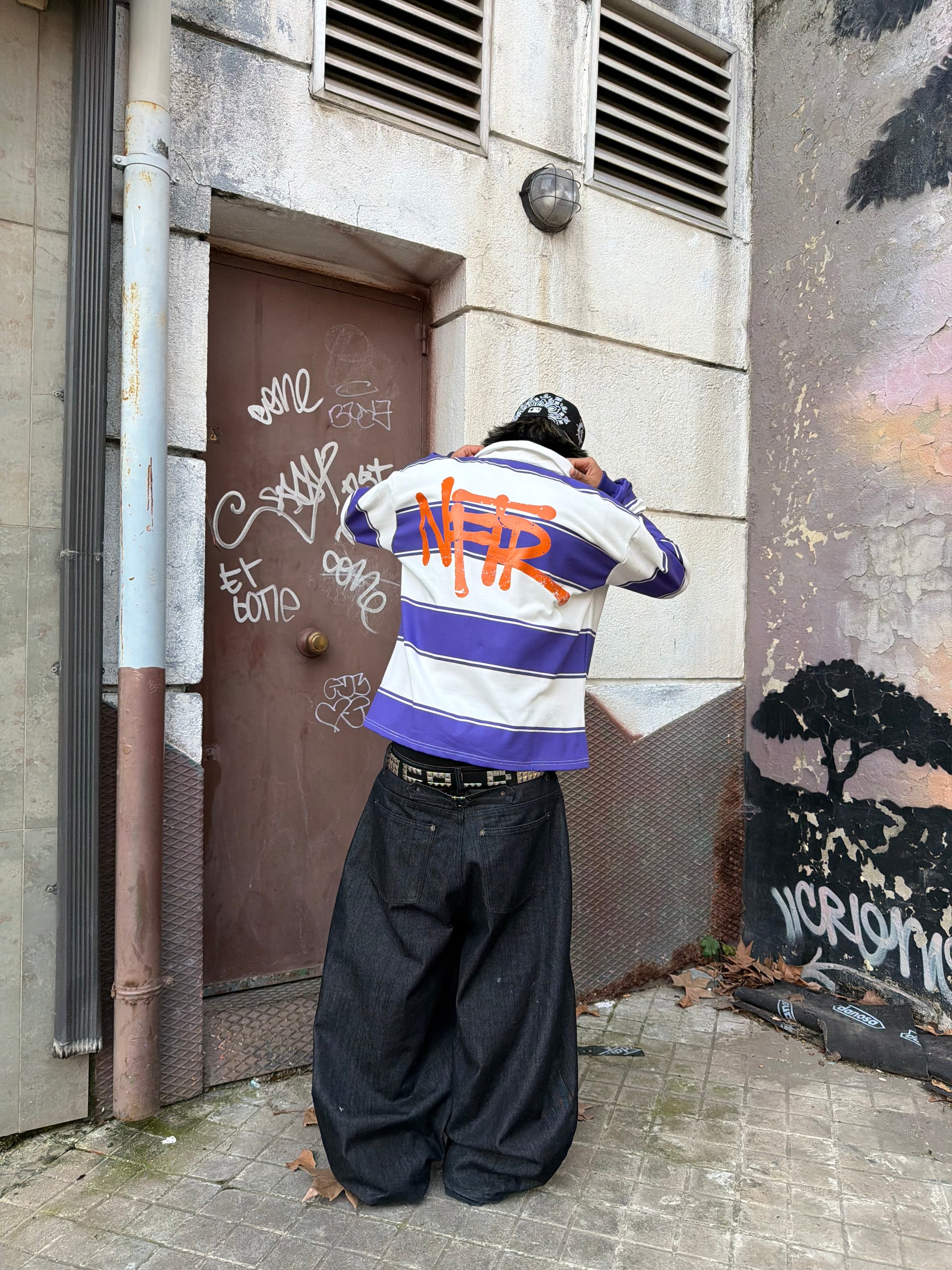 NFTR Polo Sweater Purple