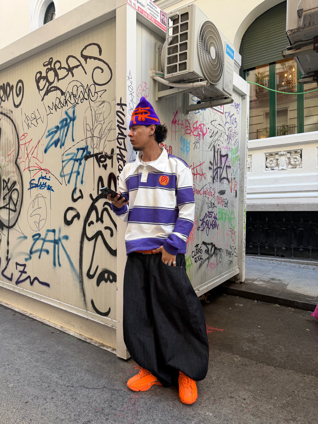 NFTR Polo Sweater Purple