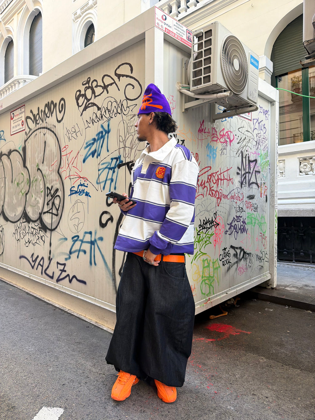 NFTR Polo Sweater Purple