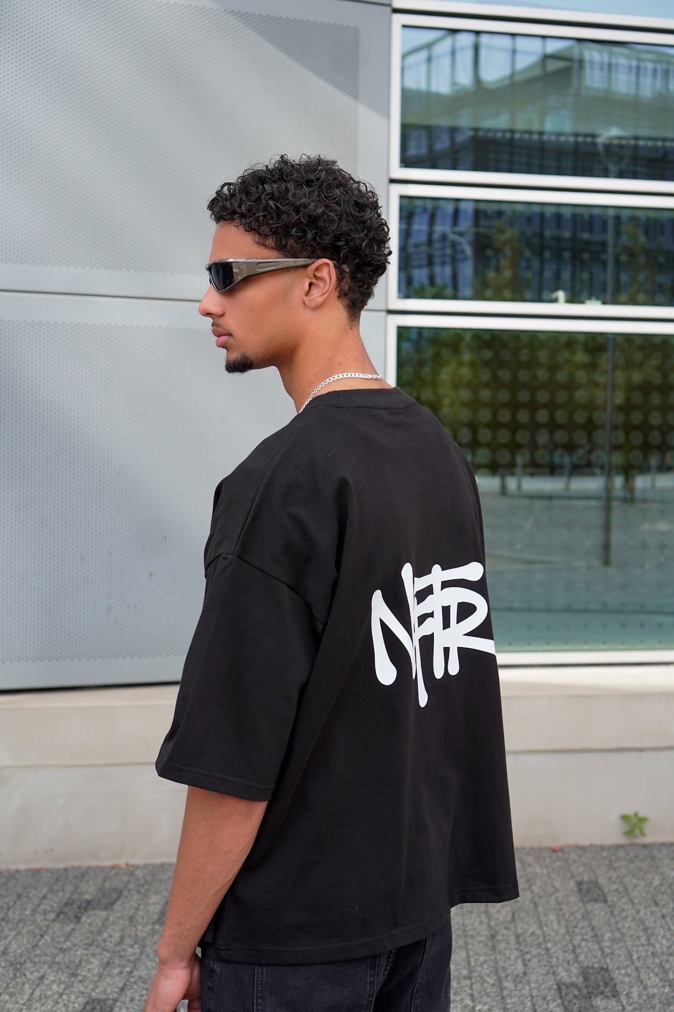 Black Graffiti Basics Tee