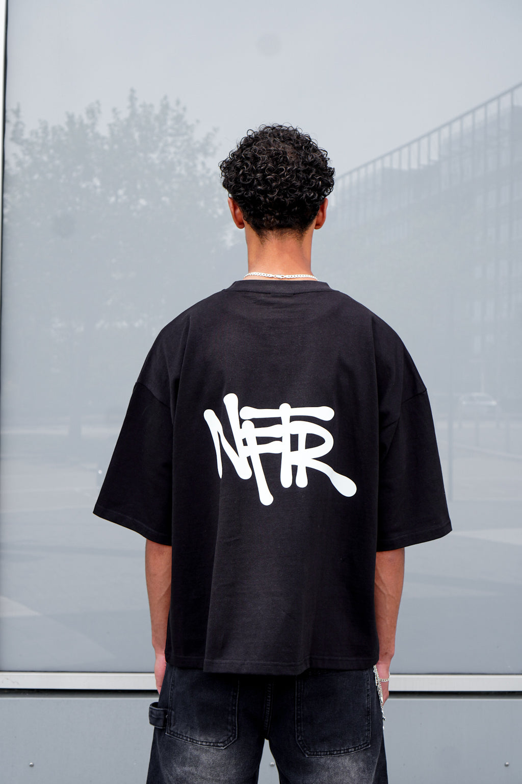 Black Graffiti Basics Tee
