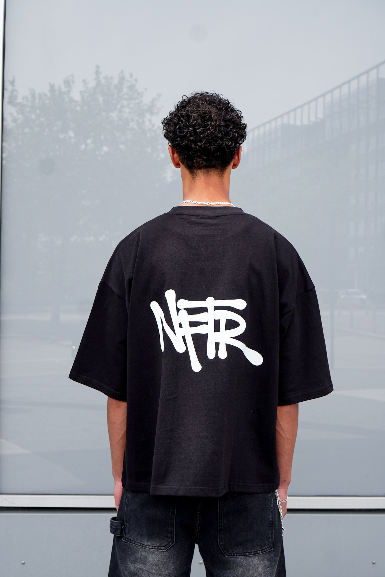 Black Graffiti Basics Tee