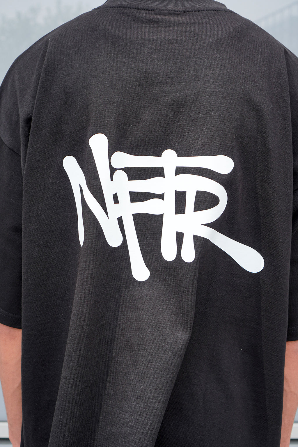 Black Graffiti Basics Tee