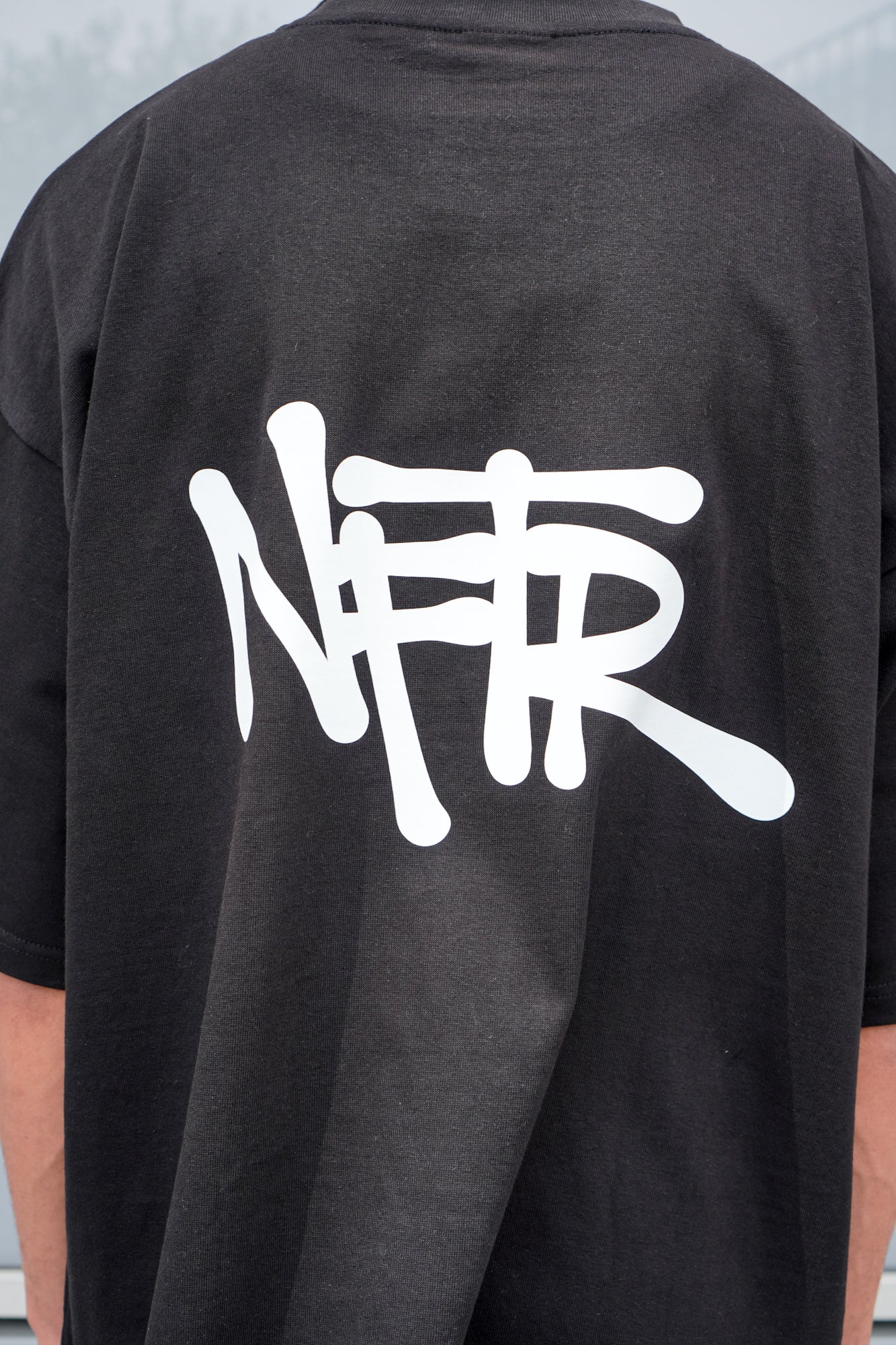 Black Graffiti Basics Tee