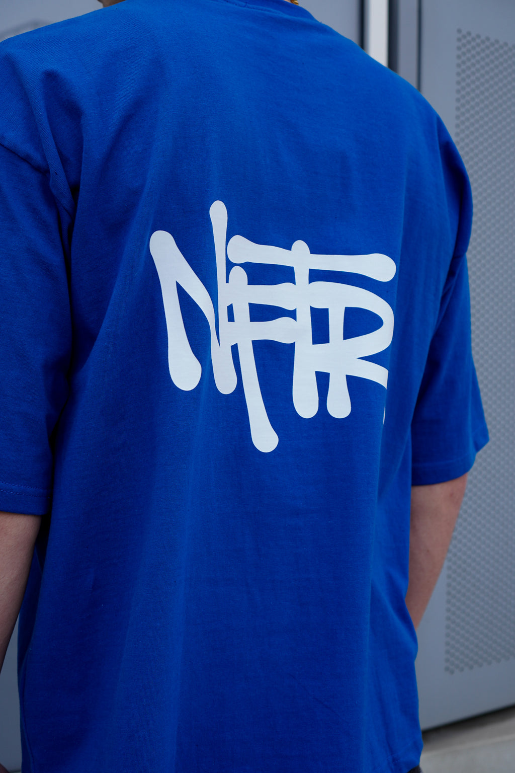 Royal Blue Graffiti Basics Tee