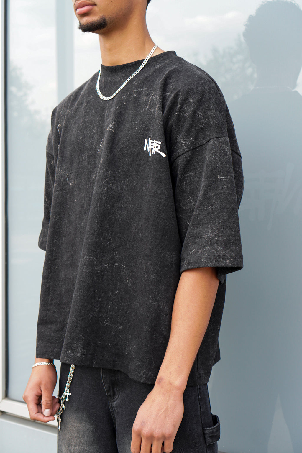 Acid Wash Graffiti Basics Tee