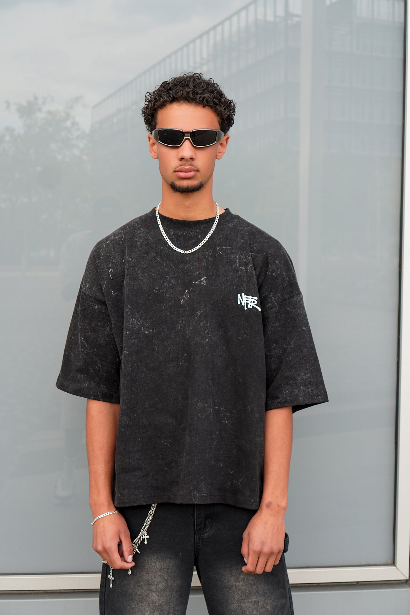 Acid Wash Graffiti Basics Tee