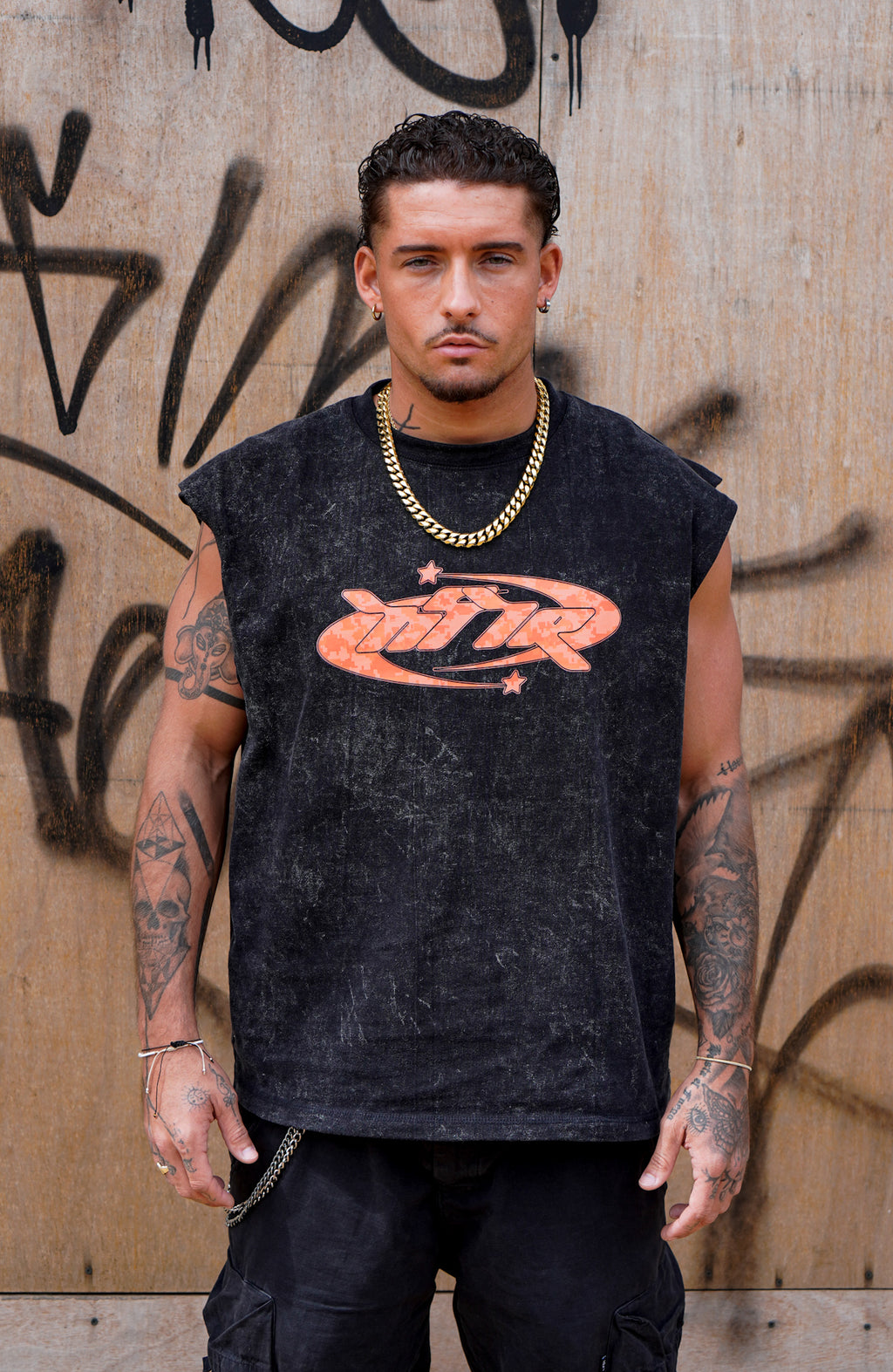 Cosmo Orange Digital Camo Vest