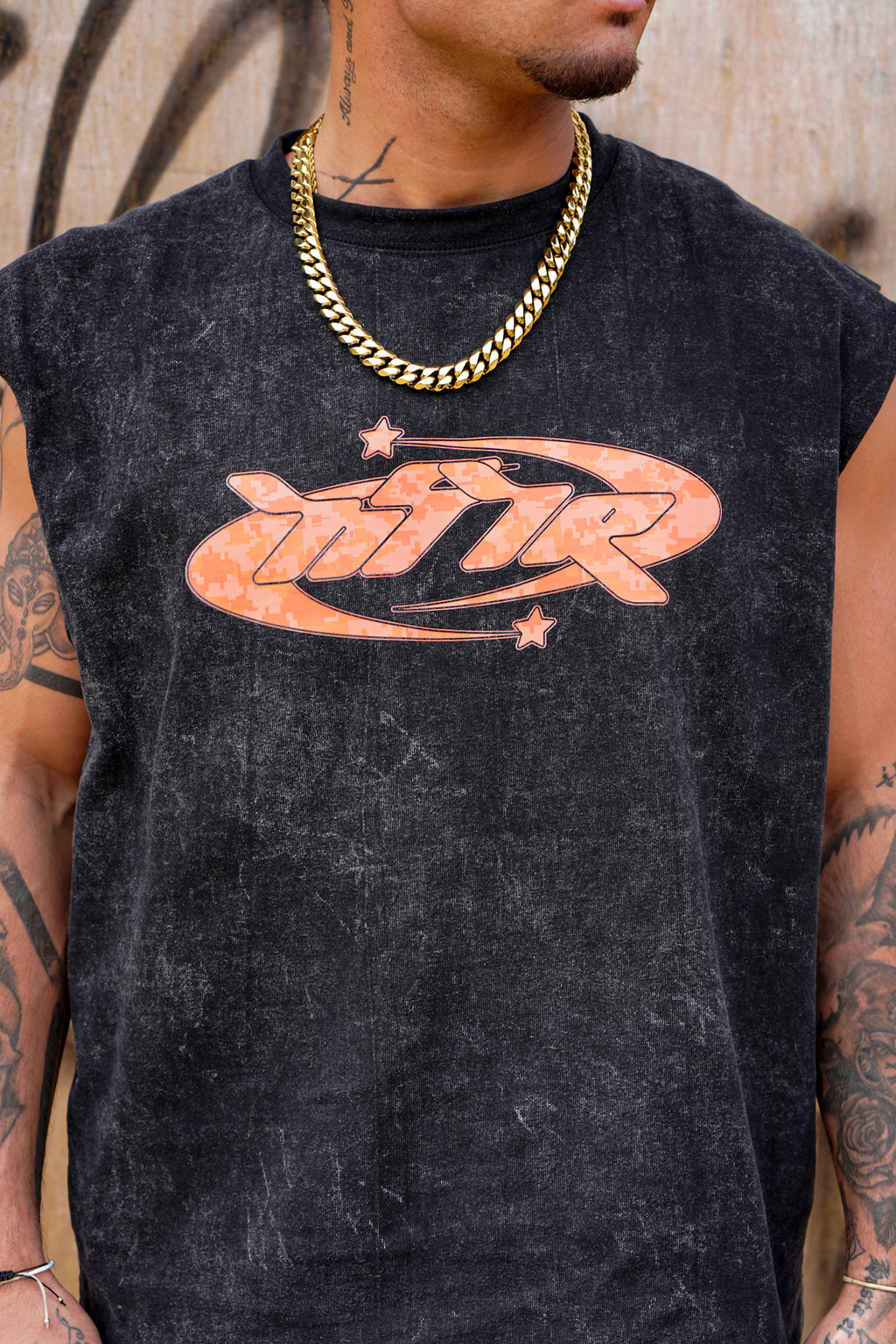 Cosmo Orange Digital Camo Vest