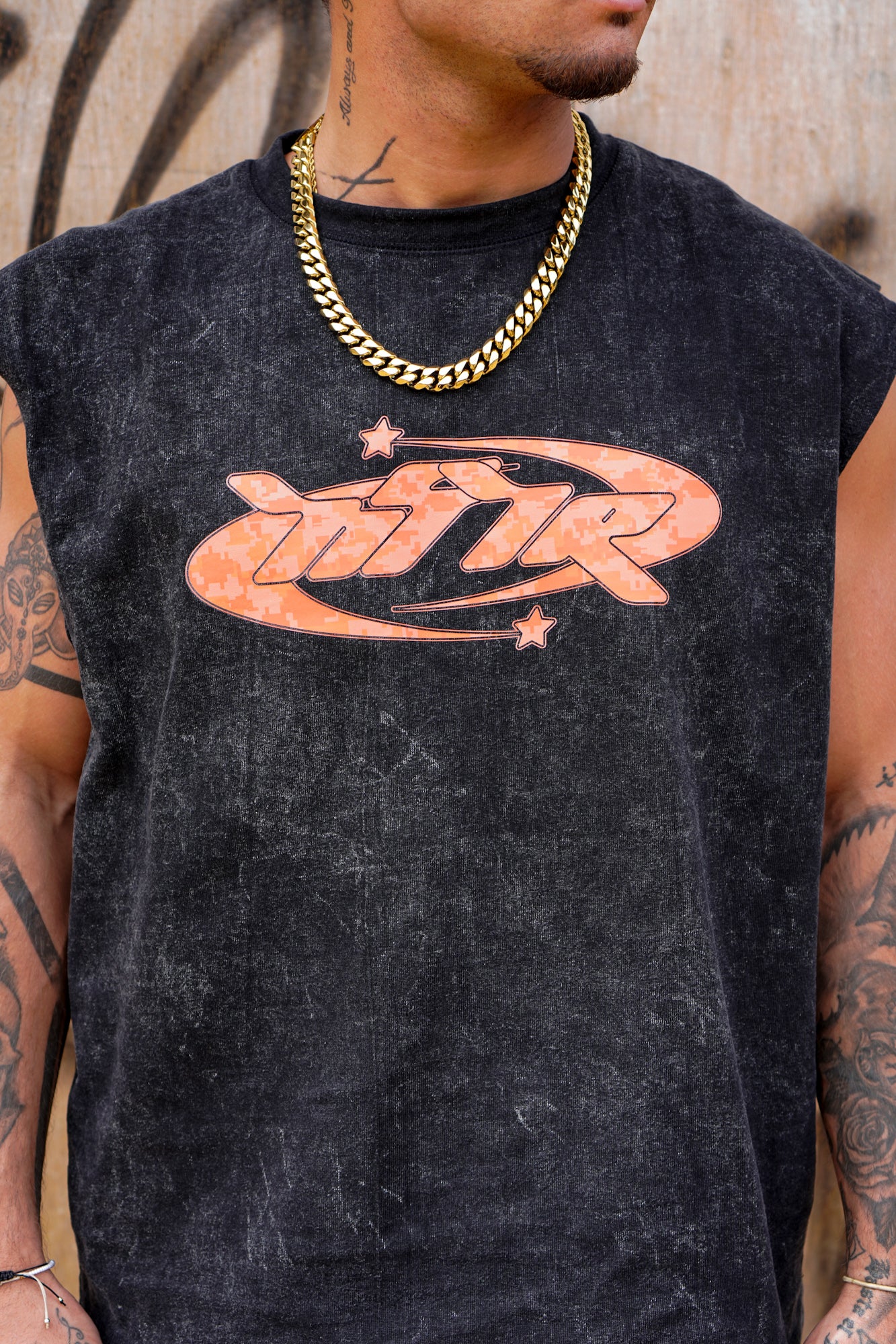 Cosmo Orange Digital Camo Vest