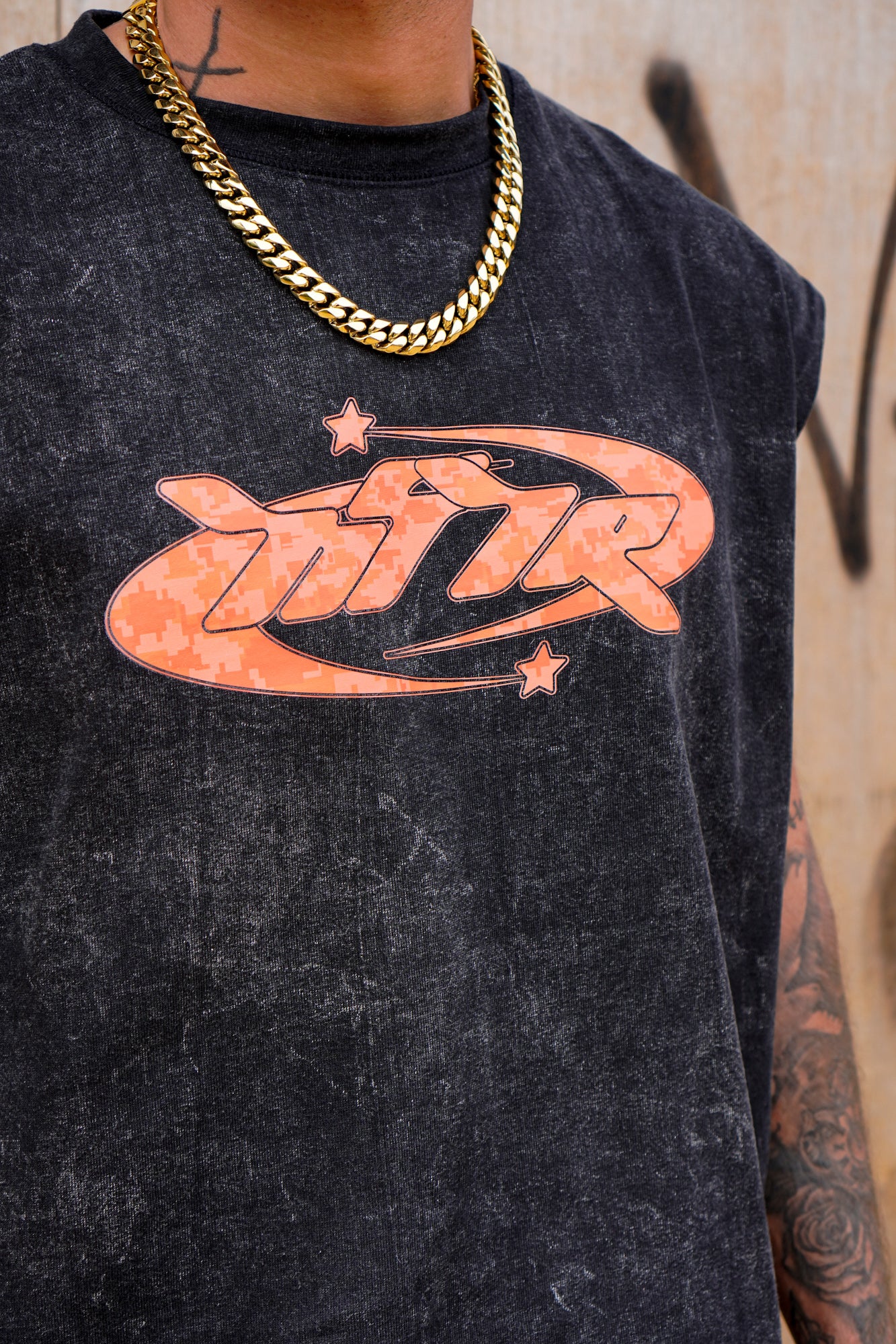 Cosmo Orange Digital Camo Vest