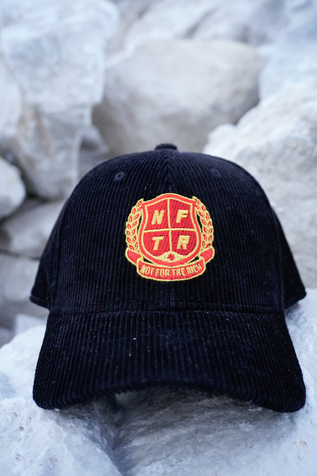 Cord Cap Black