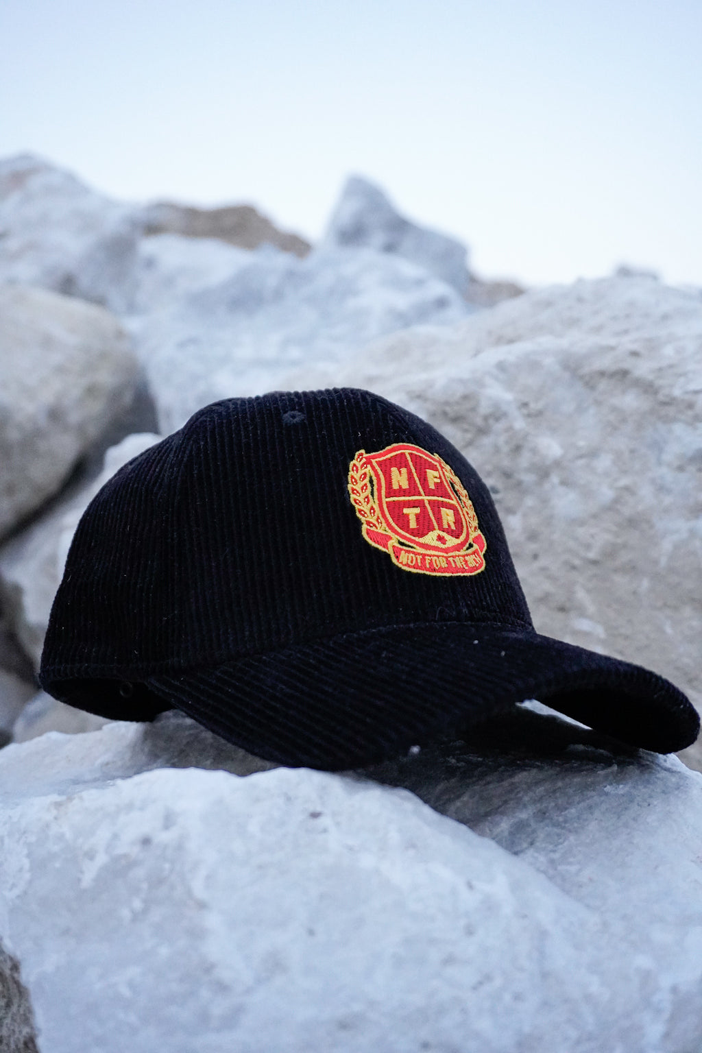 Cord Cap Black