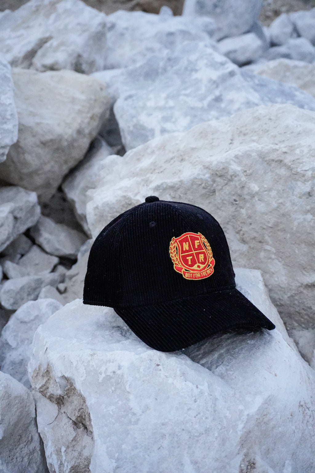 Cord Cap Black