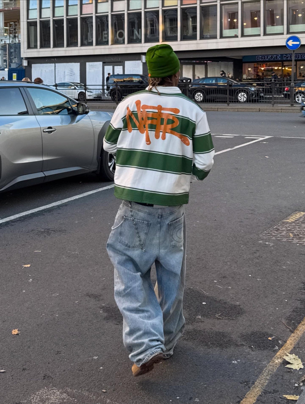 NFTR Polo Sweater Green